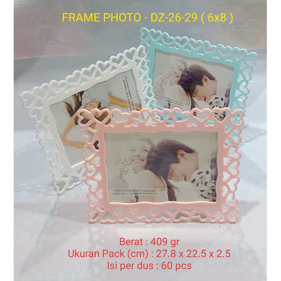 Frame Photo / Bingkai Foto DZ 26 - 29 ( 6x8 ) bingkai termurah