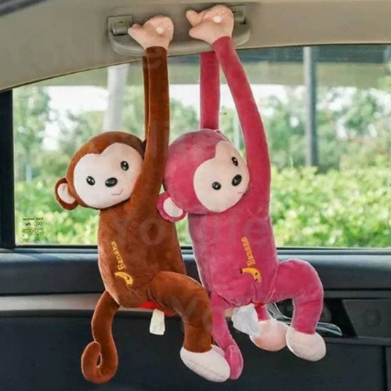 (COD) Tempat Tisue / Tempat Tisue Monyet / Tempat Tisue karakter  lucu