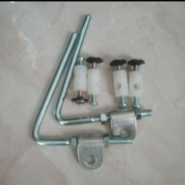 Bracket Breket Dudukan Visor Windshiled Motor Universal