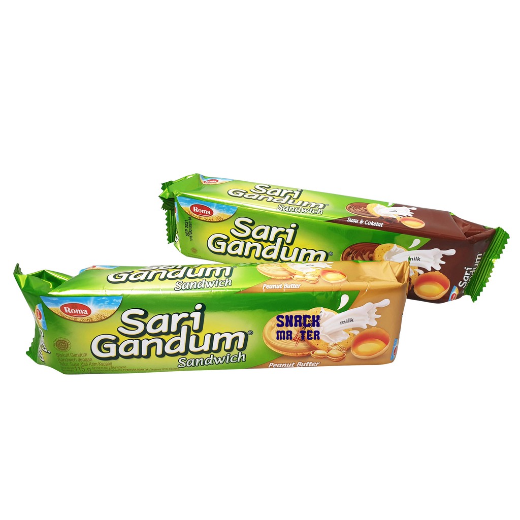 Jual Roma Sandwich Sari Gandum Regular Pack - Netto 115 Gr Indonesia ...