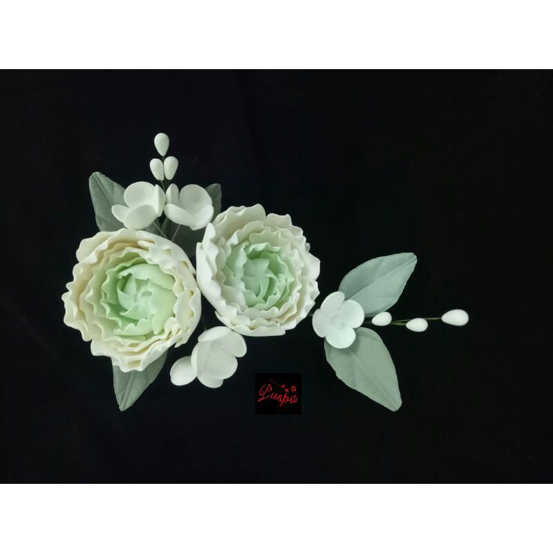 

(477/PRPEN) Gumpaste Flower Sugar Flower/Bunga Gumpaste Peoni