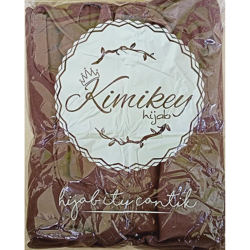 Jilbab Instan Jumbo Shaza By Kimikey-MOCCA