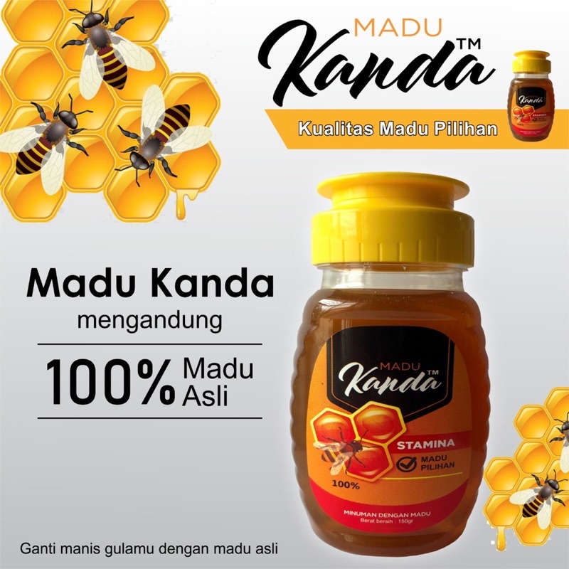 

Madu Asli - Madu Kanda 100% Madu Terbaik