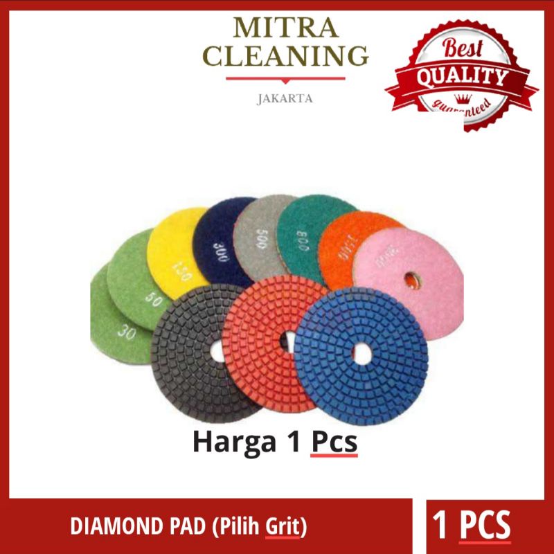 Diamond Pad/Batu Gerinda Poles Marmer, Teraso, Tegel