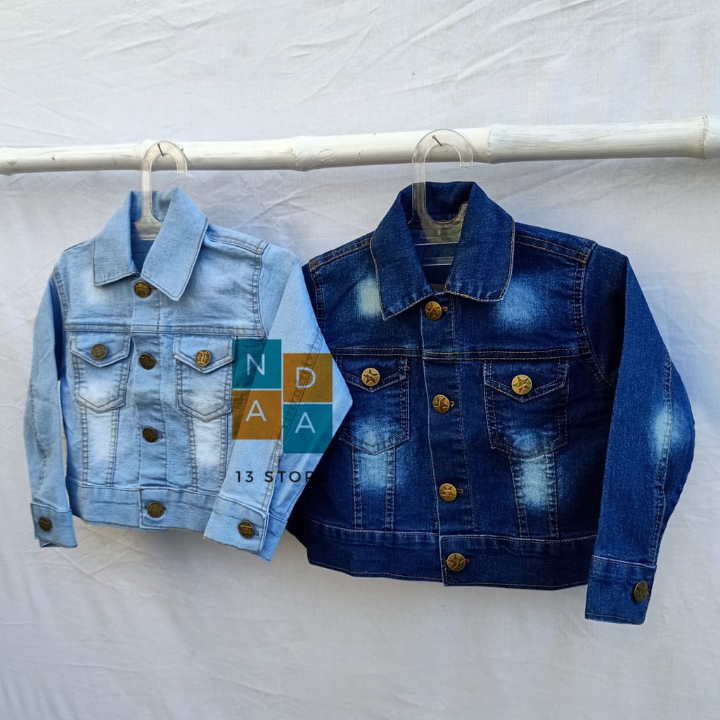JAKET JEANS ANAK PREMIUM / JAKET JEANS ANAK LAKI LAKI / JAKET JEANS ANAK PEREMPUAN