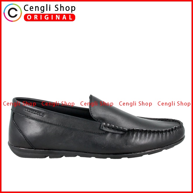 SEPATU PANSUS PAKALOLO PRIA ORIGINAL LOAFER CASUAL KULIT HITAM PB12