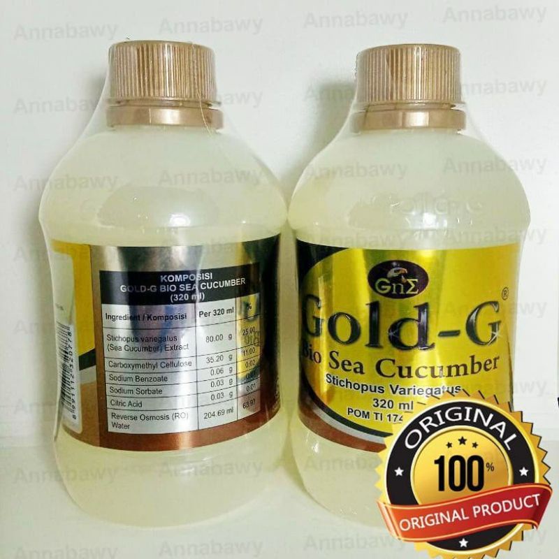 Jelly Gamat Gold G 320 ml Gamat Emas