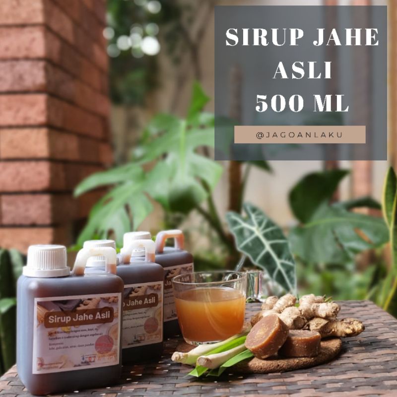 

Sirup Jahe Asli 500 ml