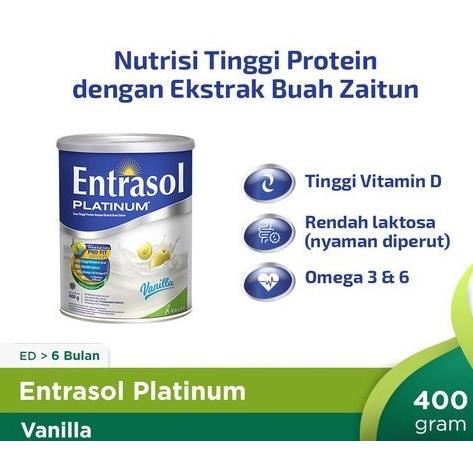 

[COD] Entrasol Platinum Vanila 400gr klg [COD]