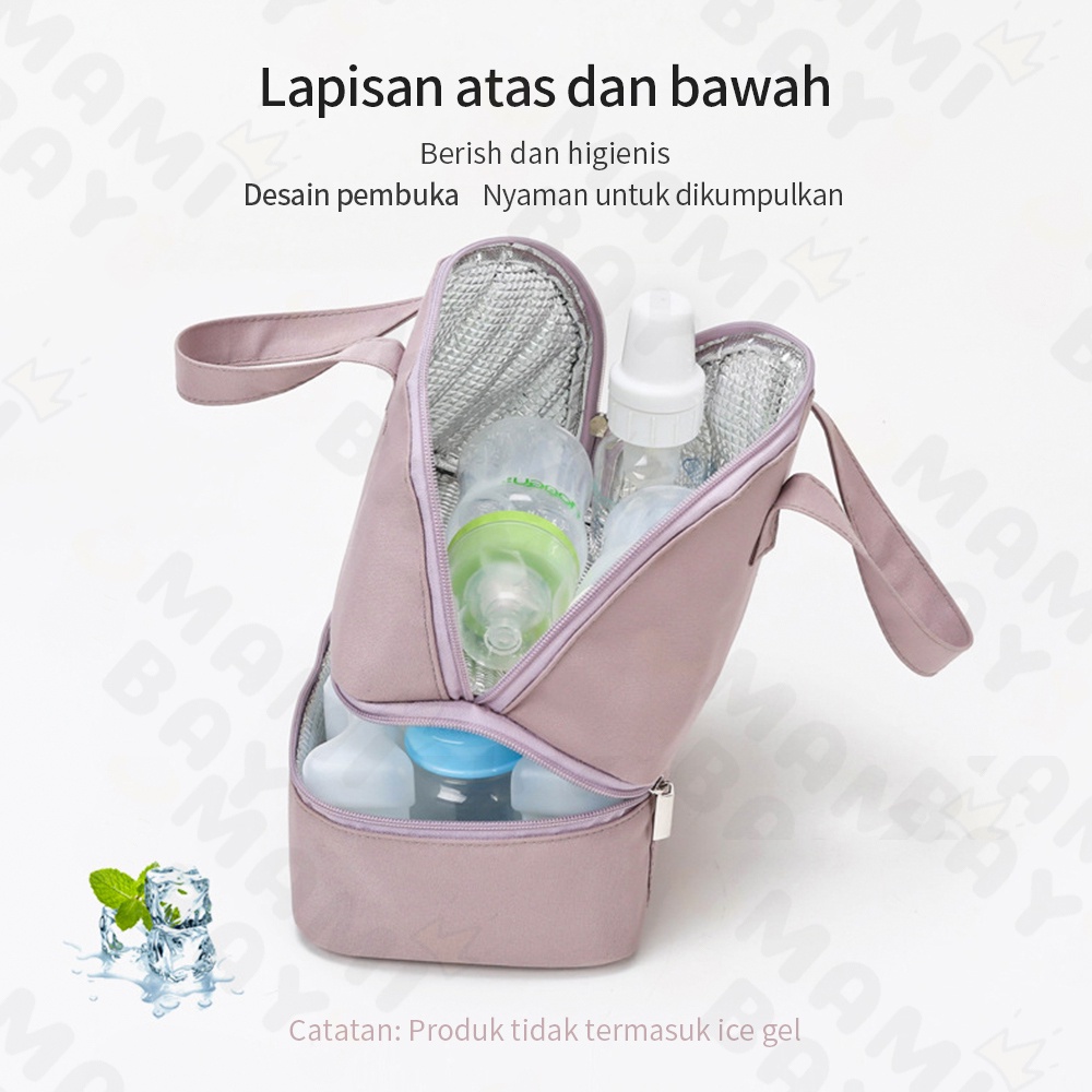 OKEYI Tas perlengkapan bayi tahan air diaper bag tas asi bayi