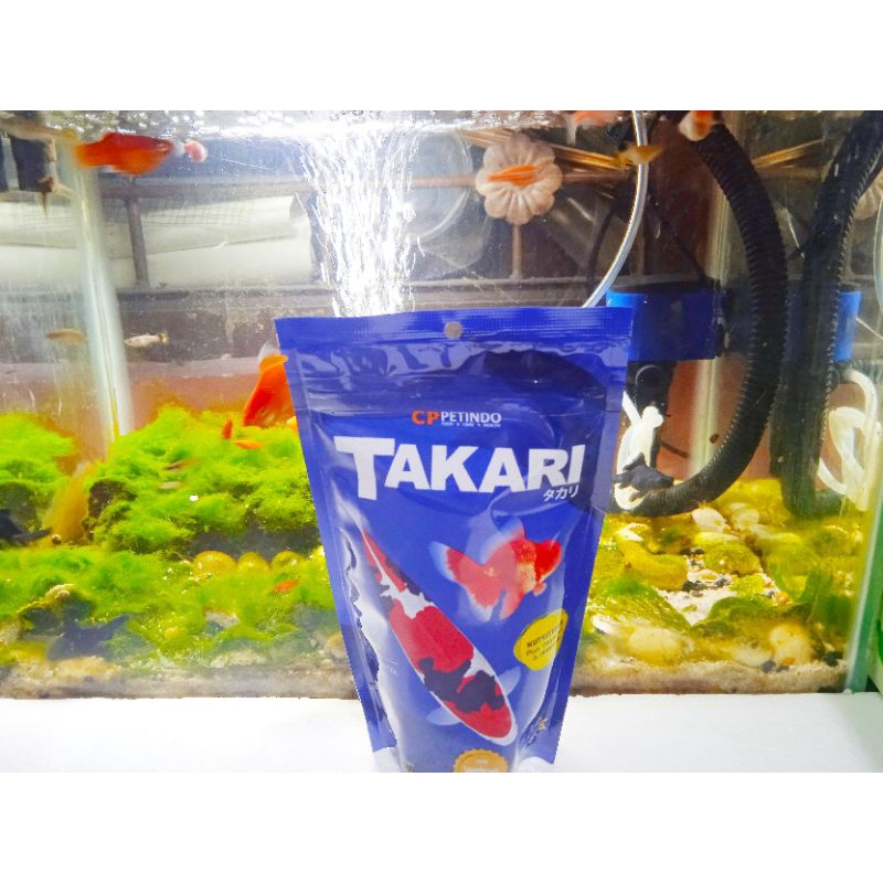 TAKARI RED &amp; MIX BLUE FLOATING/PELET IKAN BERVITAMIN 100gr