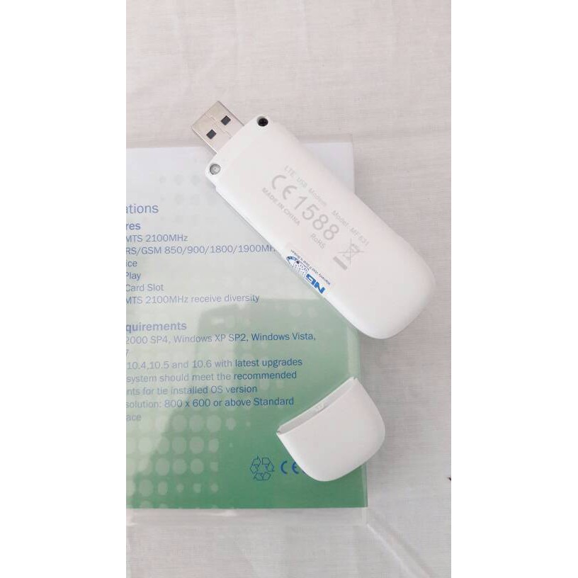 Modem STC 3G 4G USB colok ke DVR CCTV langsung Online