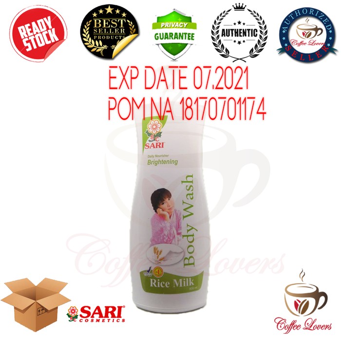 

SARI COSMETICS BODY WASH RICE MILK BRIGHTENING