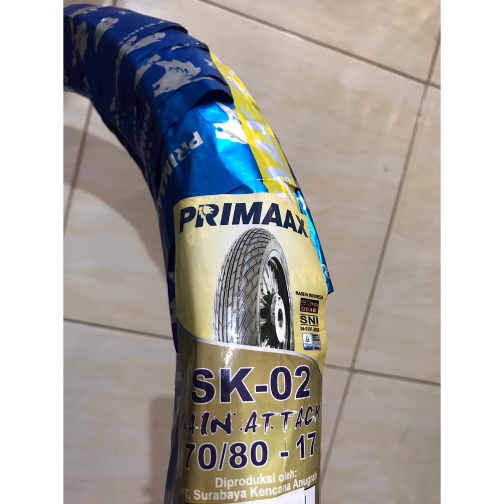 Ban luar Primaax 70 / 80 Ring 17 SK02 Tube type Rain Attack sk2 sk 02