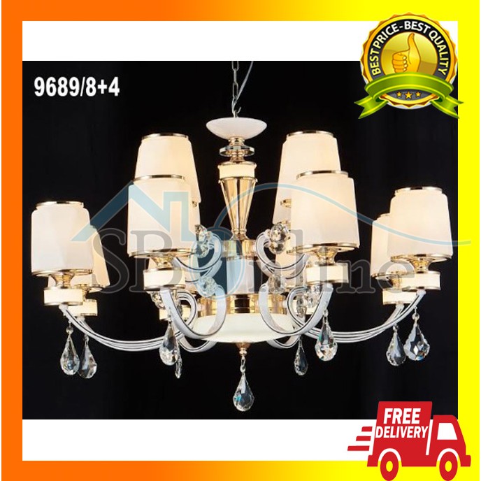 Lampu hias gantung klasik 9689 susun 2