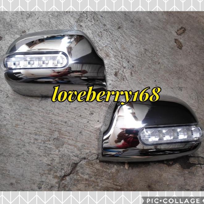 Cover Spion Mirror Cover Chrome Plus Lampu Daihatsu Neo Zebra Espass