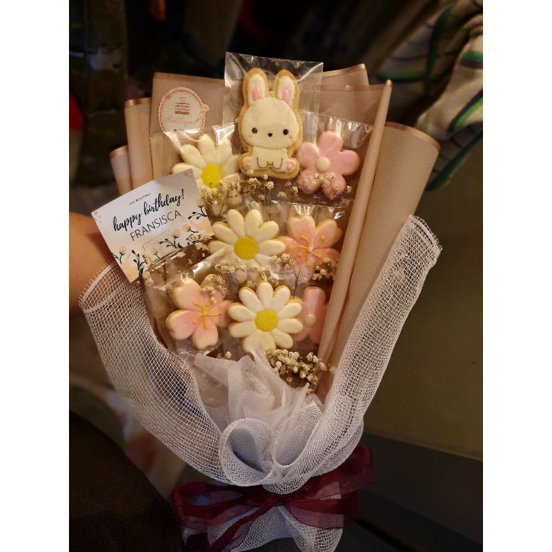 

Premium Cookies bouquet / bouquet cookies / buket kue