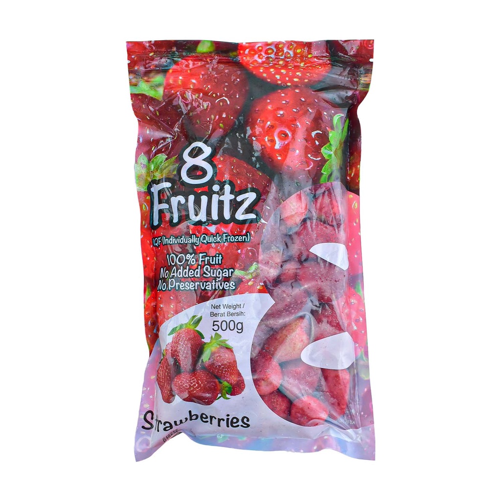 Frozen IQF Strawberry / Strawberry Beku 500 Gr