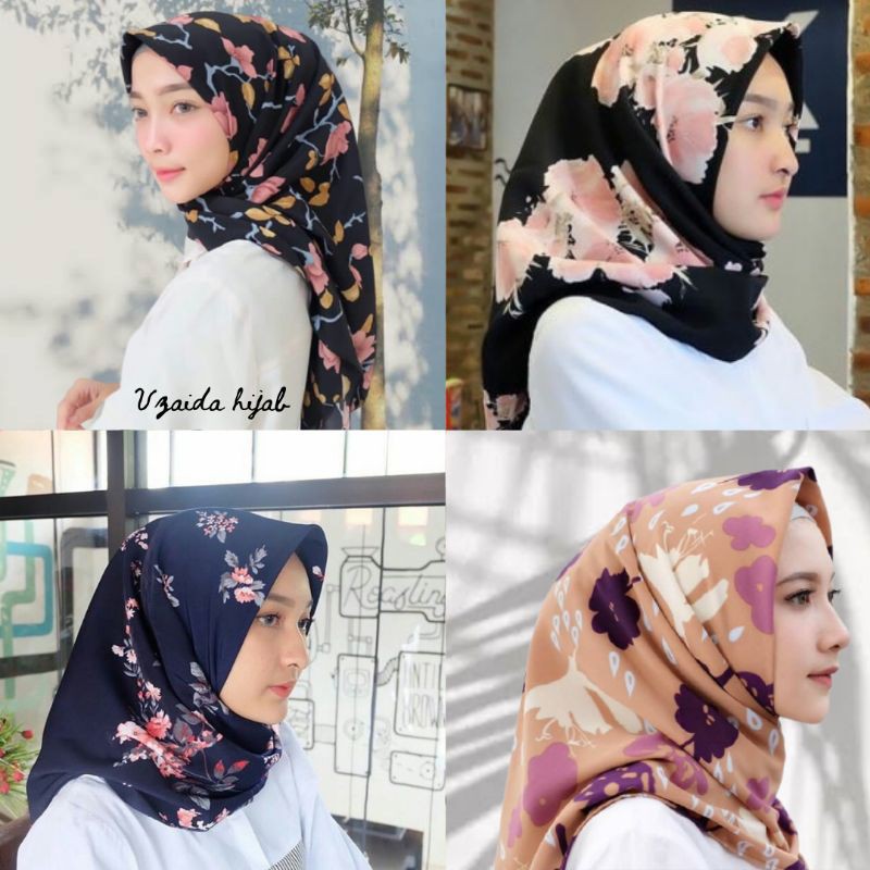 Segiempat wolfis motif ukuran 110-150 cm