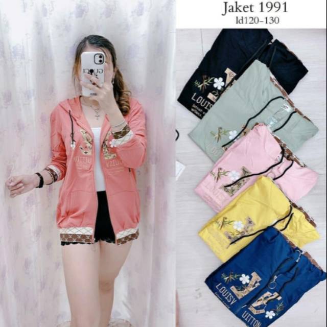 Sweater import LV brand tiramisu(bisa cod)