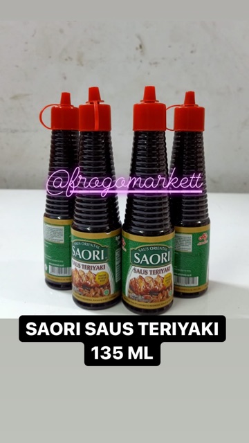 Saori Saus Teriyaki 135ml / 275ml