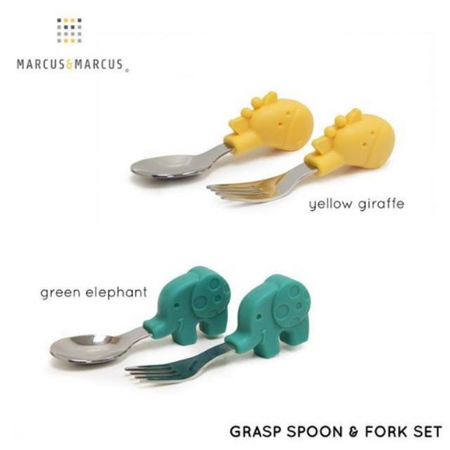 Marcus&amp;Marcus Palm Grasp Spoon Fork Set