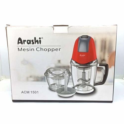 Food Chopper Blender Multi Fungsi ACM 1501 1.5 Liter-Arashi