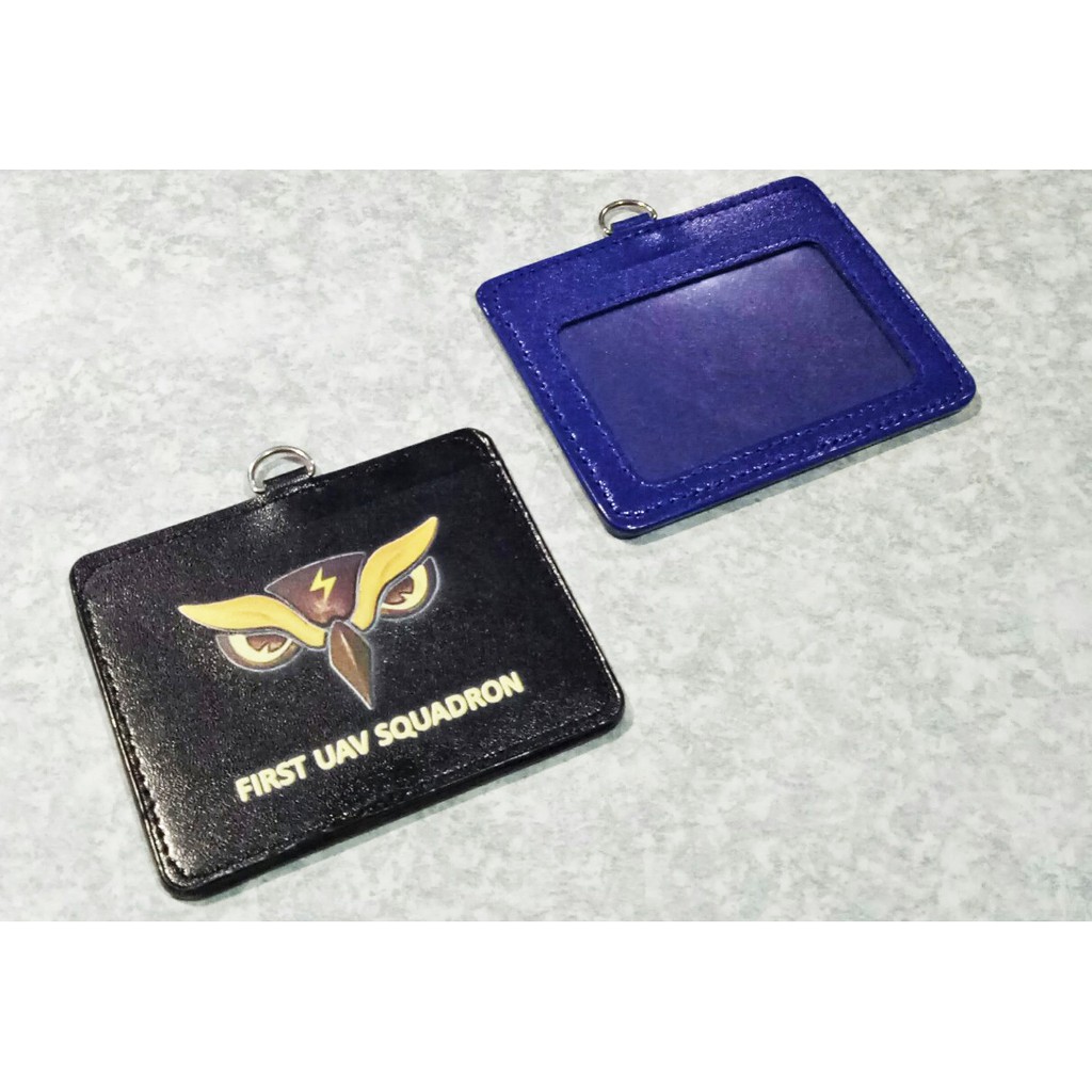 

PU Leather Pouch untuk ID Card POLOS / PRINT