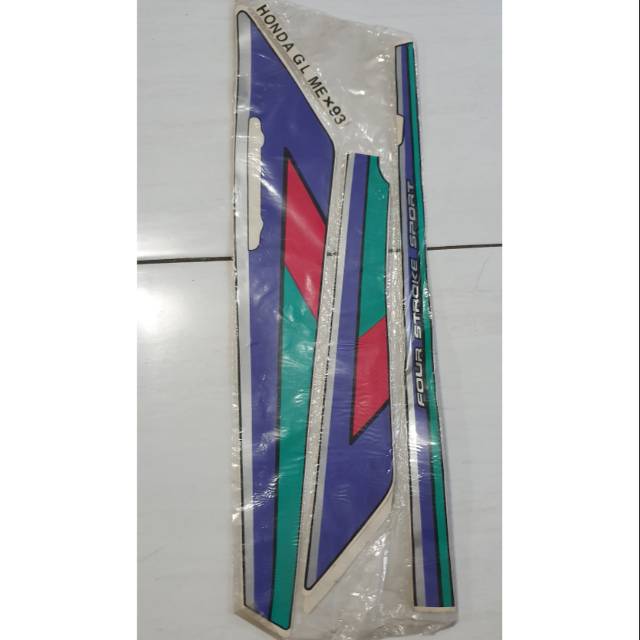 Sticker / Striping / Lis body motor Honda GL Max 1993