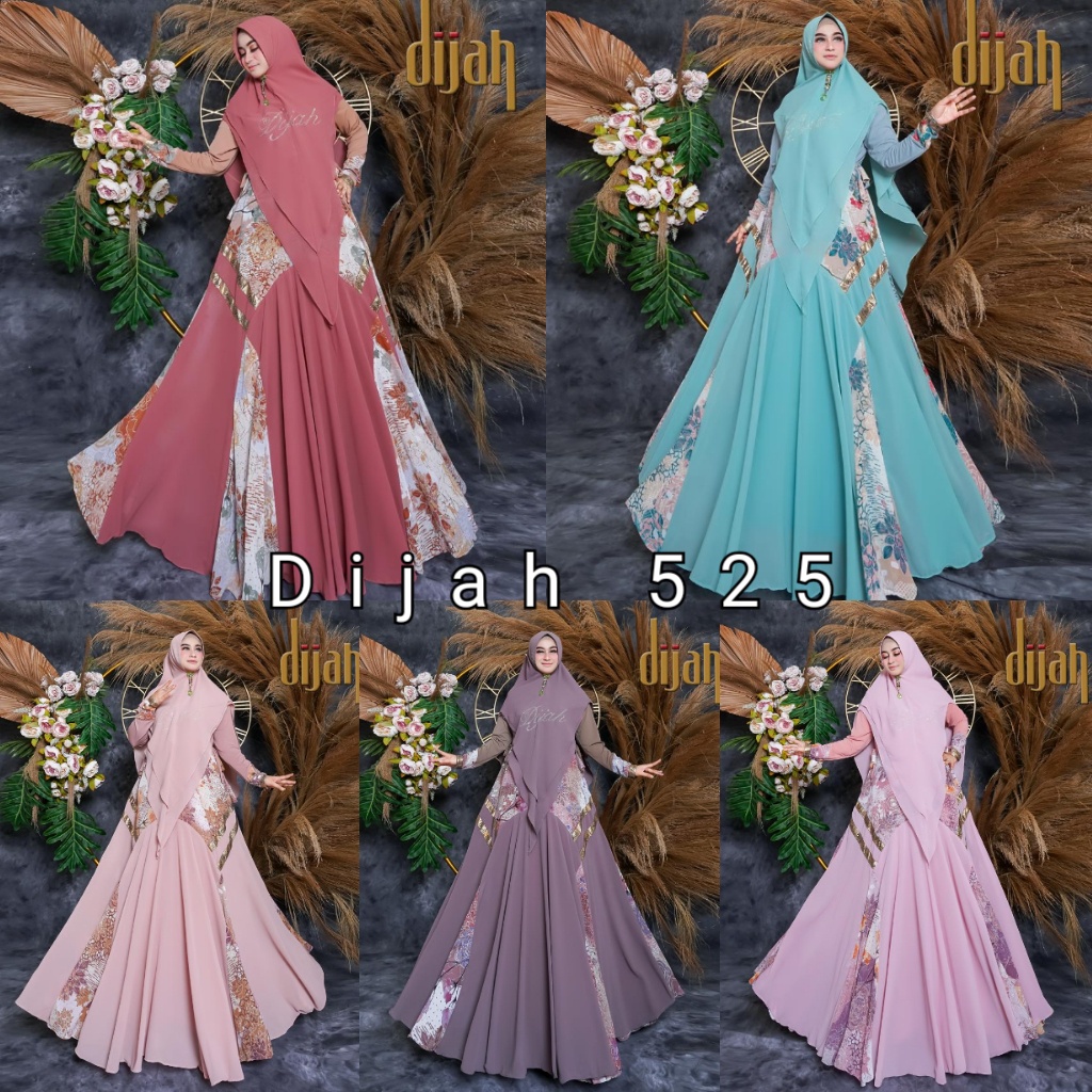 Dijah Syari Kode 525 Original by Dijah Syari