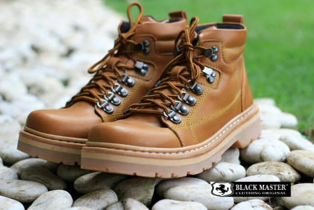 SEPATU BOOT KULIT ASLI PRIA OUTDOOR