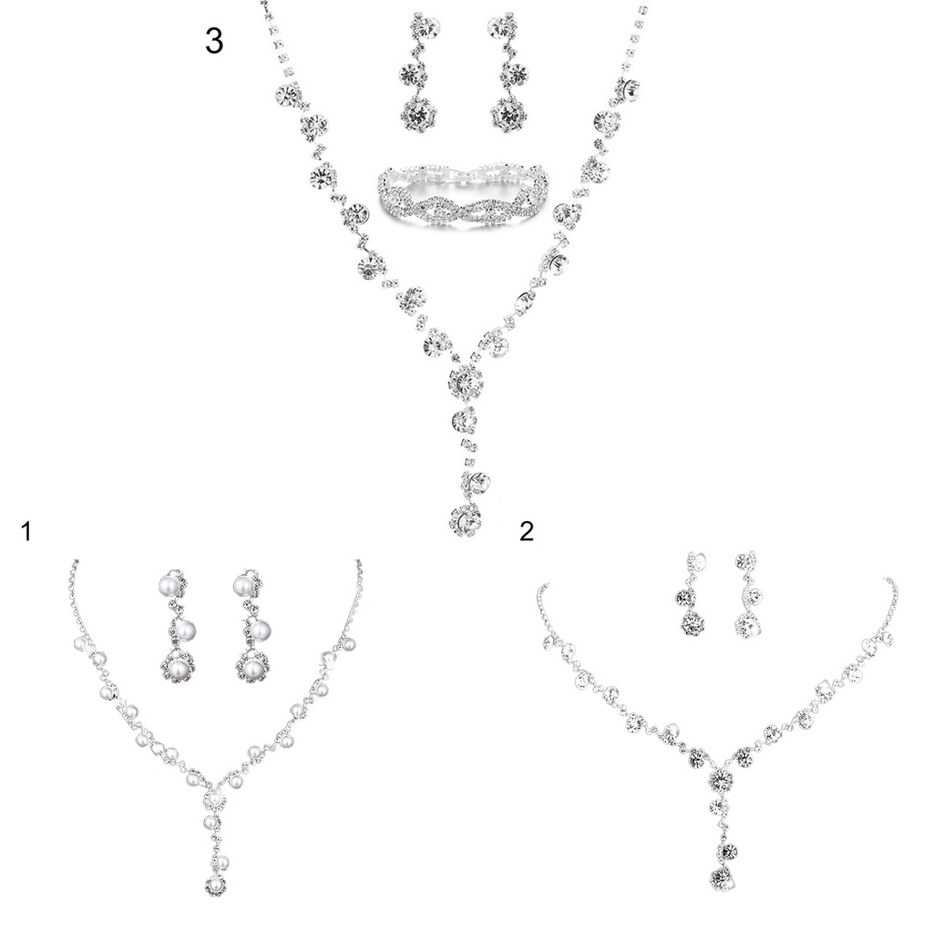 Hu Hu Hu Hu Hu Alat Bantu Pasang Kacamata♡ 2pcs / 3Pcs / Set Kalung + Gelang + Anting Gantung Tusuk Bentuk Bunga Matahari Aksen Berlian Imitasi Untuk Wanita