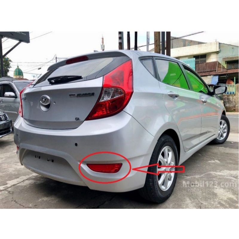 Reflektor bemper belakang hyundai Grand Avega Genuine Part