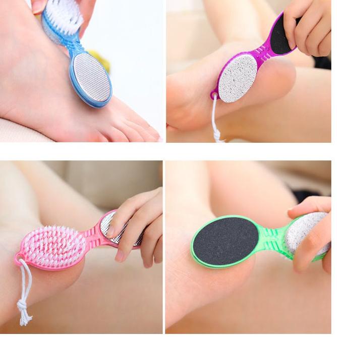 ⇜ Sikat kaki 4in1 batu apung pedicure ィ