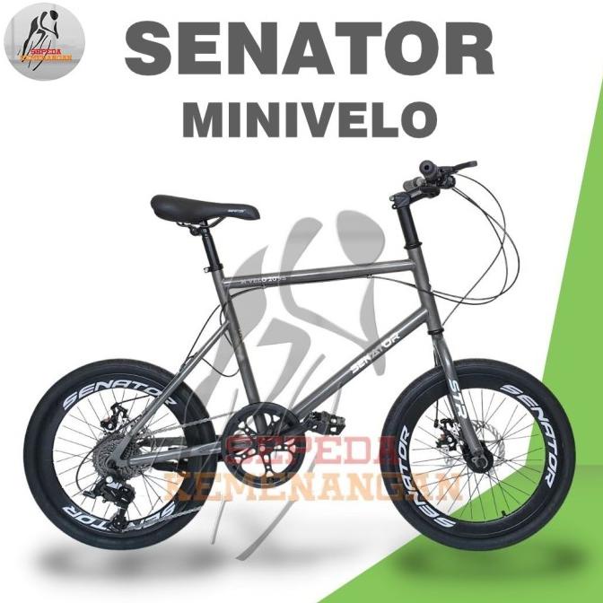 SEPEDA MINIVELO 20 SENATOR 9 SPEED
