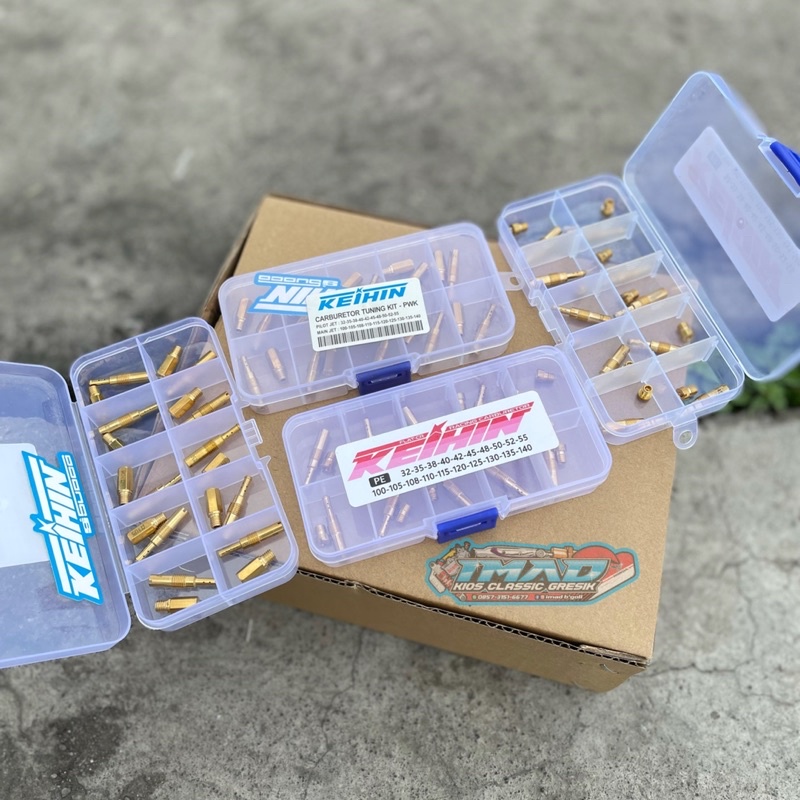 Karburator Karbu Reparkit Tuning Kit Spuyer set Main Jet Pilot Jet RX-King Fiz R MJ PJ PWK FizR PE P