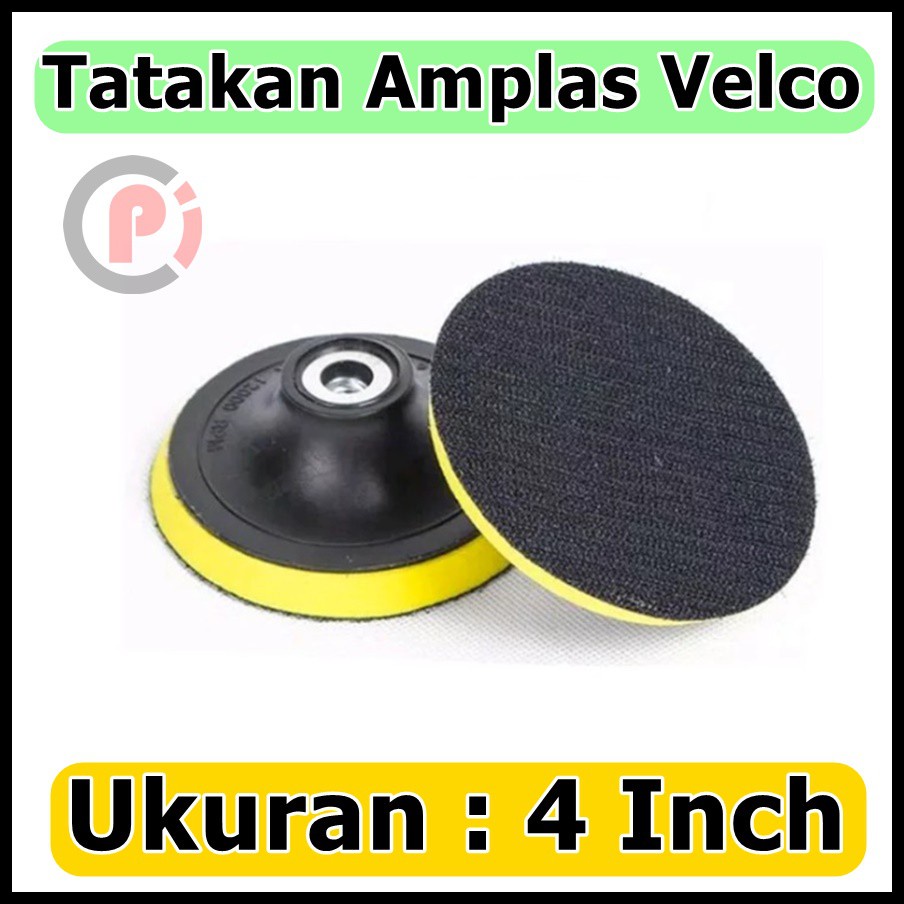 Tatakan Amplas Polishing Pad  4 Inch Tapak  Polishing Pad