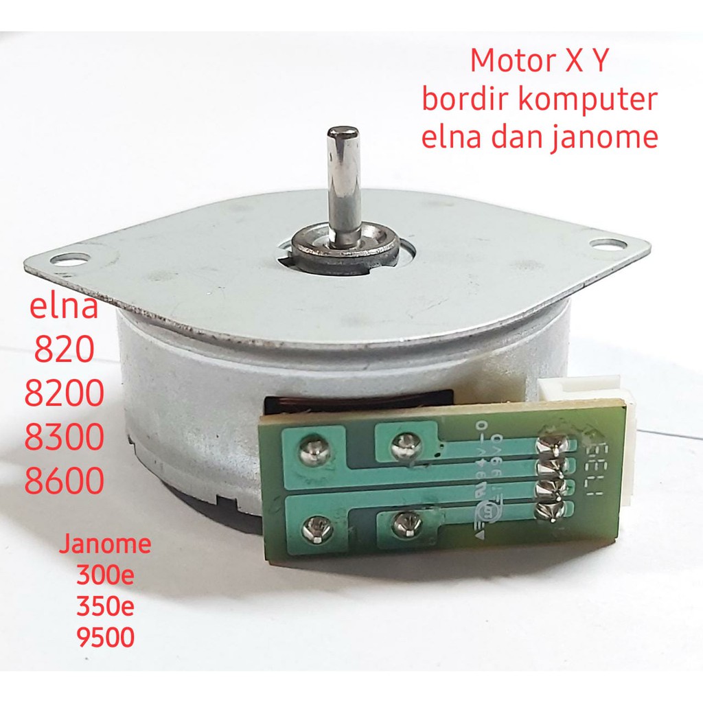 JANOME GENUINE PART dinamo/motor X Y mesin bordir komputer janome dan elna