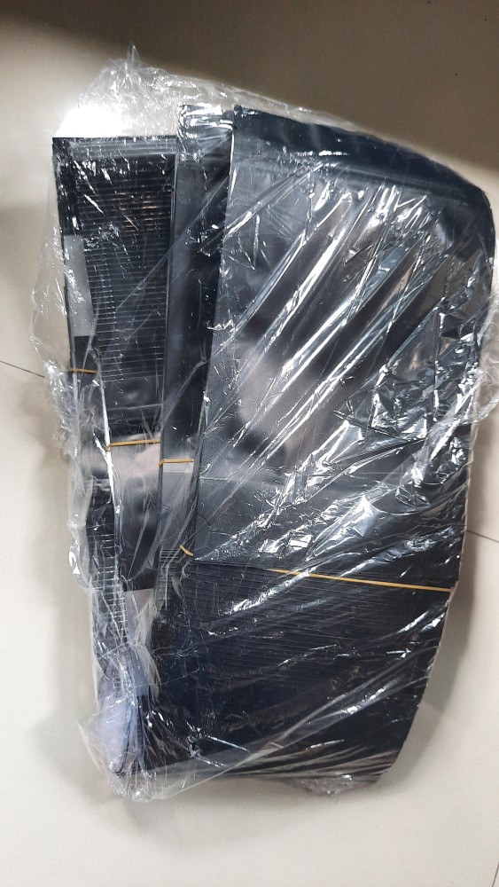 Kemasan Kopi 100gr Standing Pouch Window Klip Metalized Ukuran 12x20 Cm (isi 50pcs)