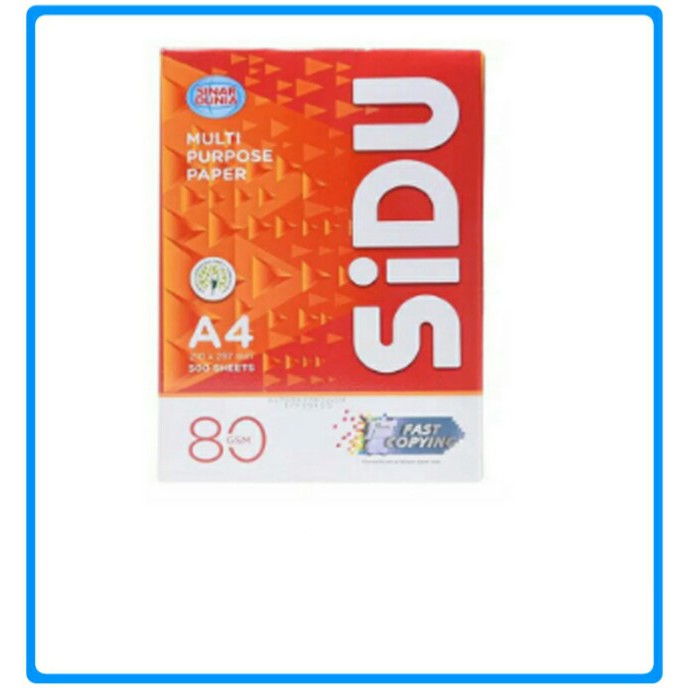 Kertas Sidu A4 80 Gsm