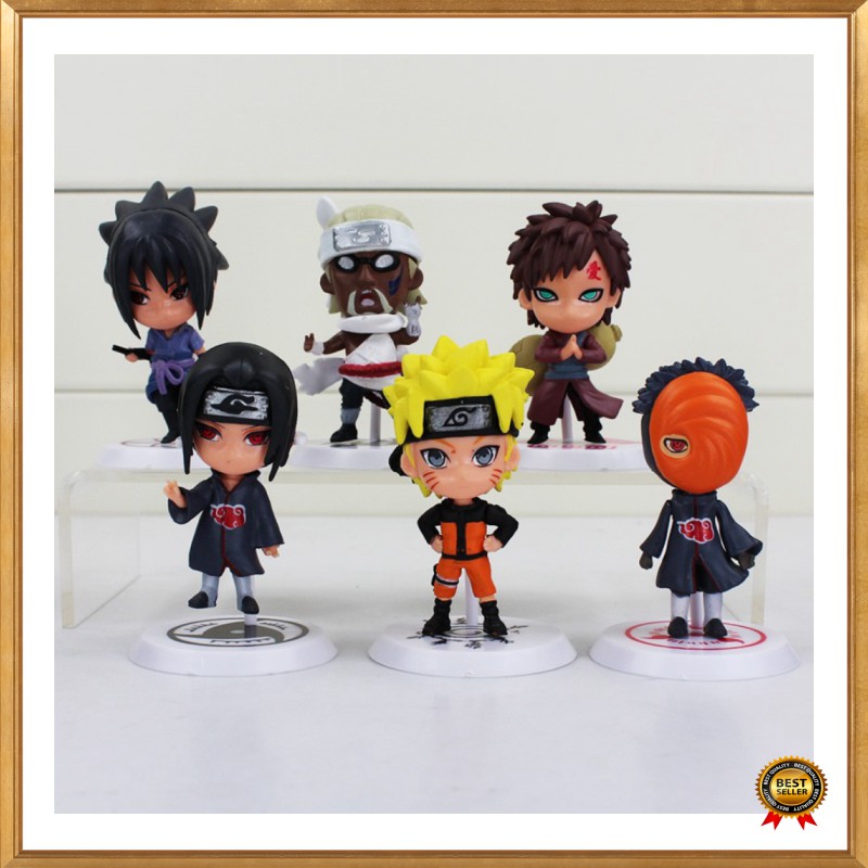 Dijual Action Figure Naruto 6 PCS - Model 18 Limited