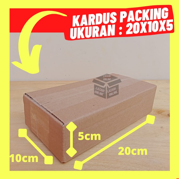 

kardus 20x10x5 luar polos dalam ada tulisan / kardus tebal(min order 100pcs)