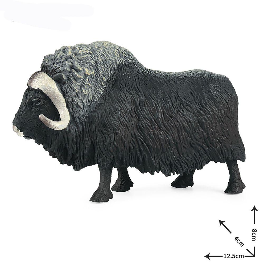 R-flower Musk-ox Model Hewan / Bunga Untuk Edukasi Dini Anak