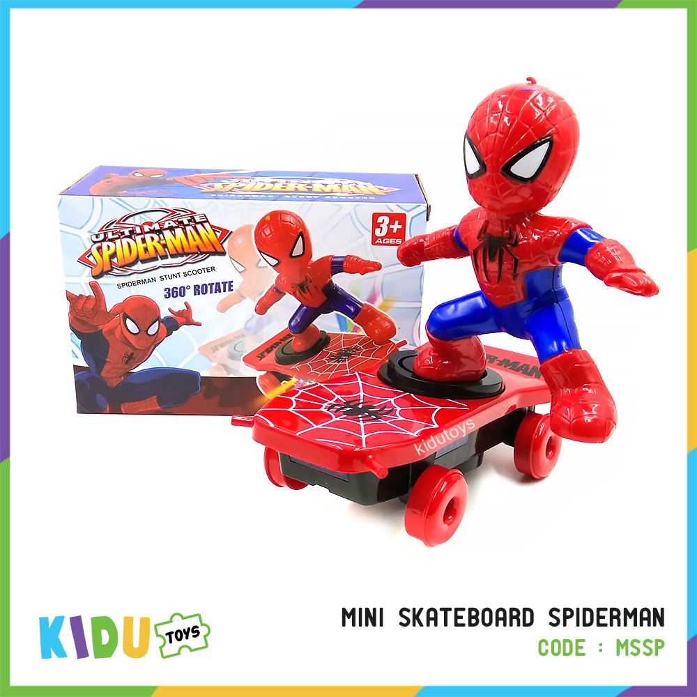 Mainan Anak Robot Skateboard Karakter / Mini Skateboard Kidu Toys