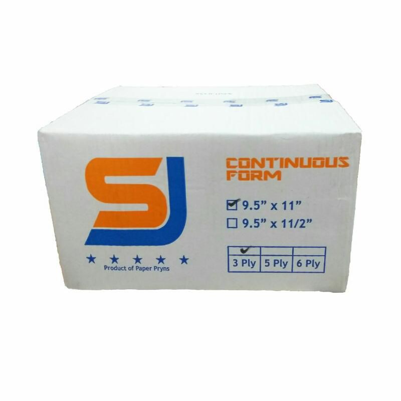 

CONTINUOS FORM SJ STANDAR 9,5x11 3PLY NCR