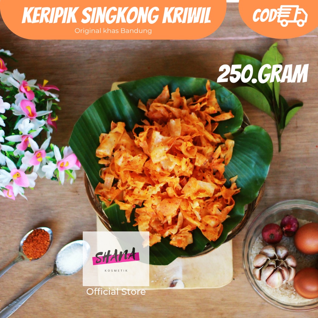 

Keripik Singkong Keripset Keriwil Pedas 250 gr