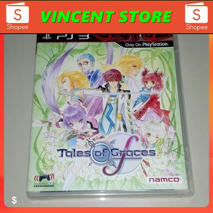 Original    bd PS3 game kaset TALES OF GRACES F JAPAN