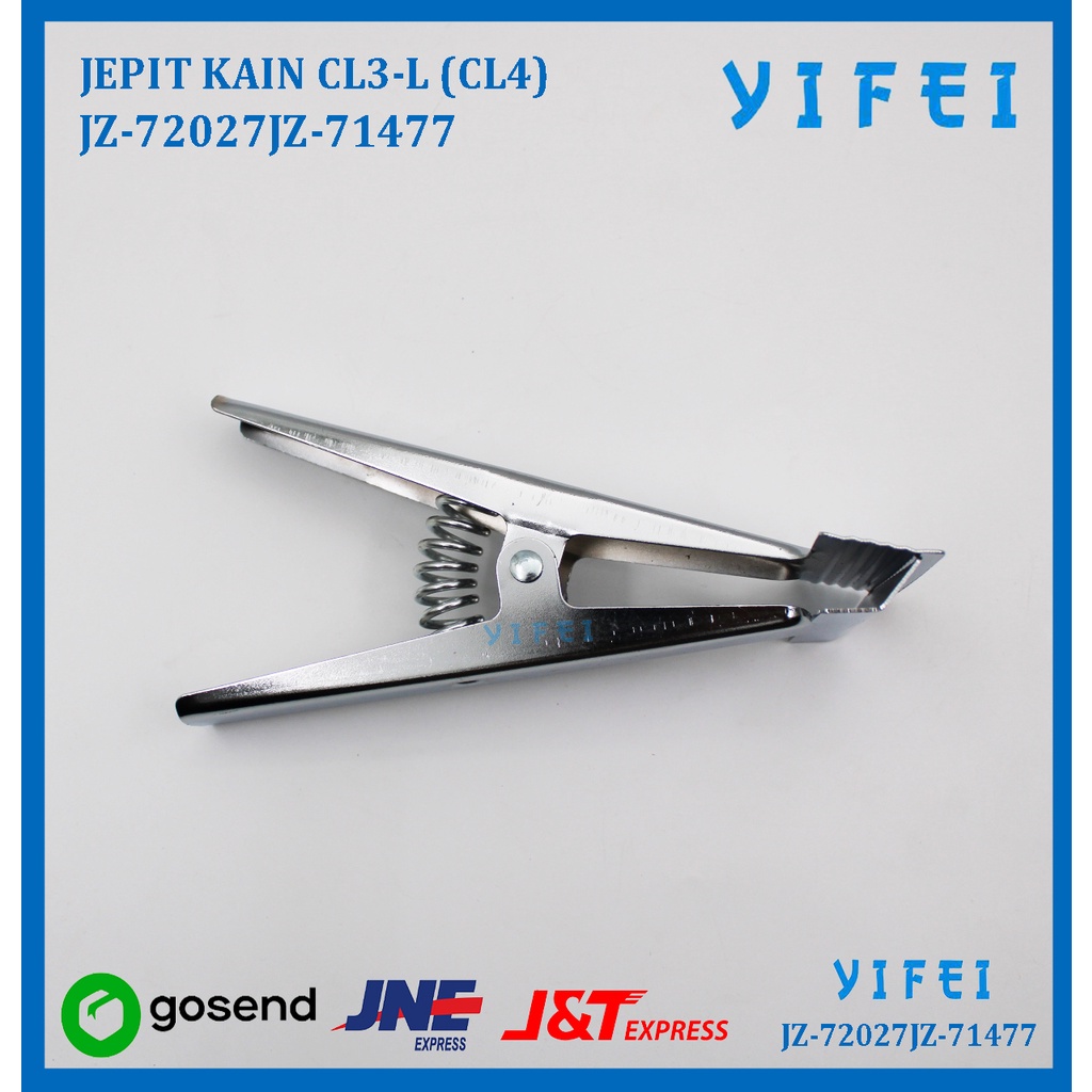 Penjepit Kain Bahan/Jepit Kain CL3-L (CL4) YIFEI-72027JZ-71477