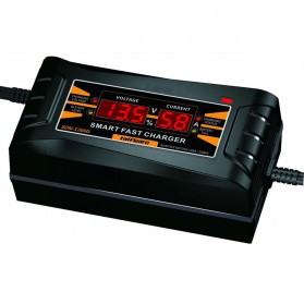 Taffware Charger Aki Mobil Wet Dry Lead Acid Digital Smart Battery Charger 12V6A - SON-1206D