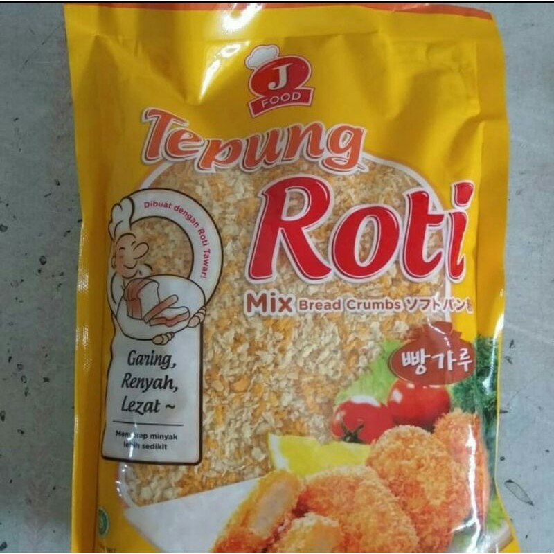 

J-Food Bread Crumb Mix/Tepung Roti Mix - 500gr